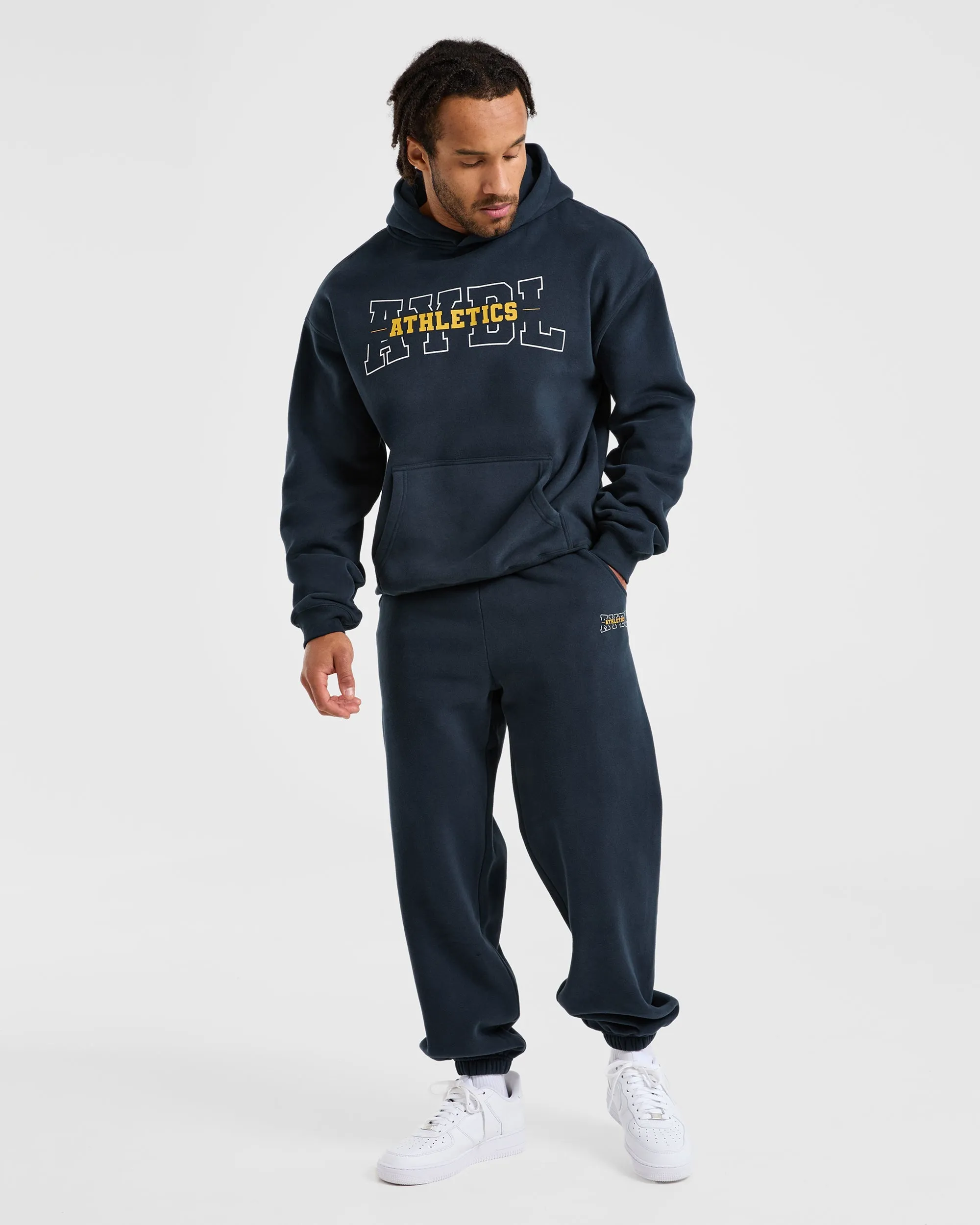 Athletics Oversized Joggers - Navy