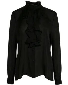 Black Lily Blouse