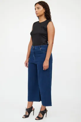 Blue Wide Leg Pant