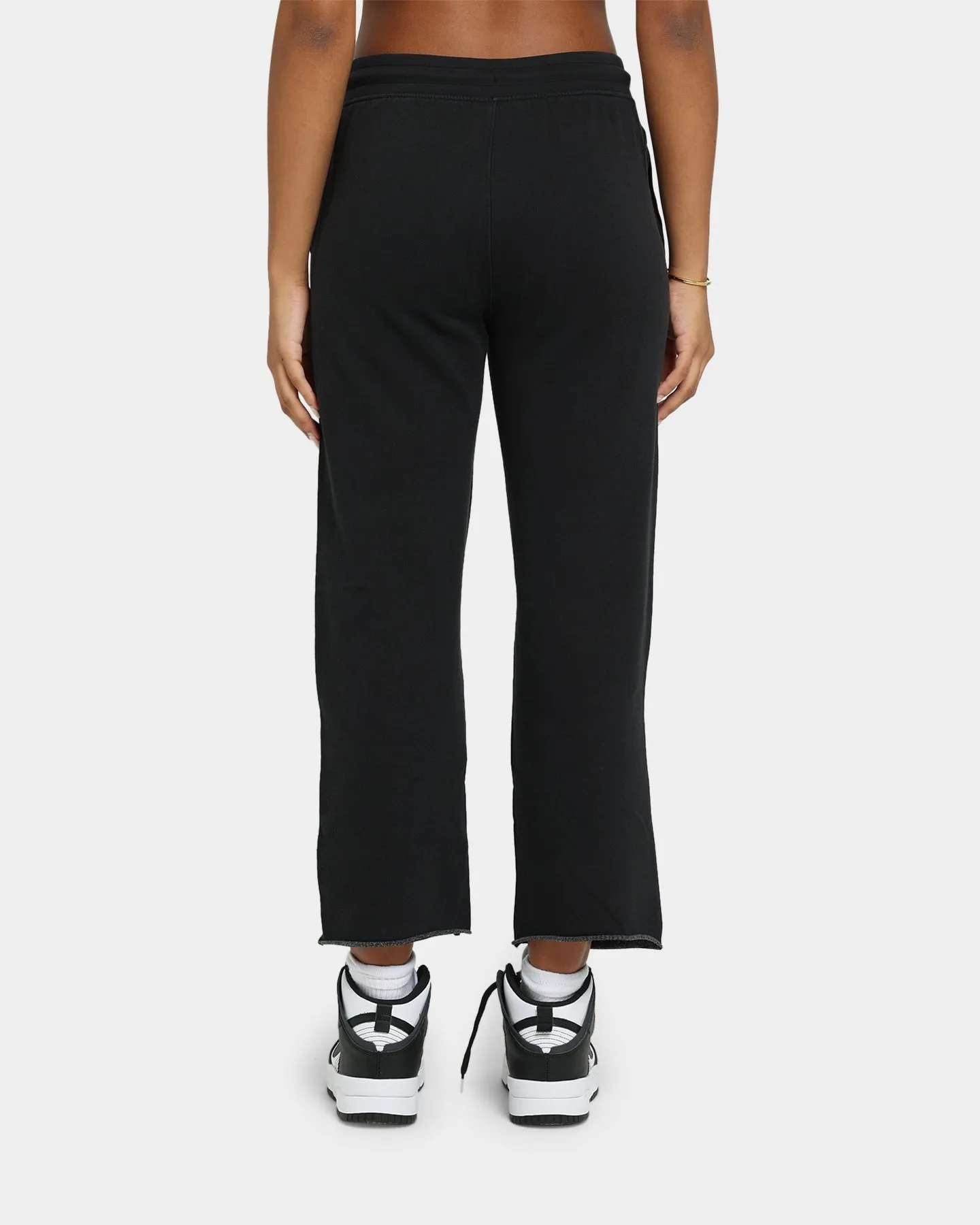 Champion Women's Vintage Dye Cropped Joggers Black