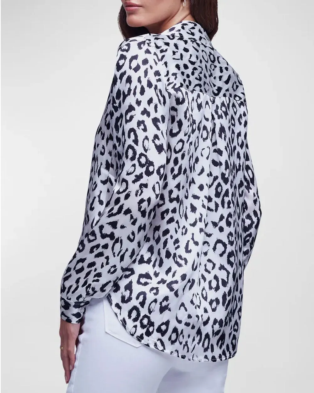 Cheetah Tyler Long Sleeve Blouse