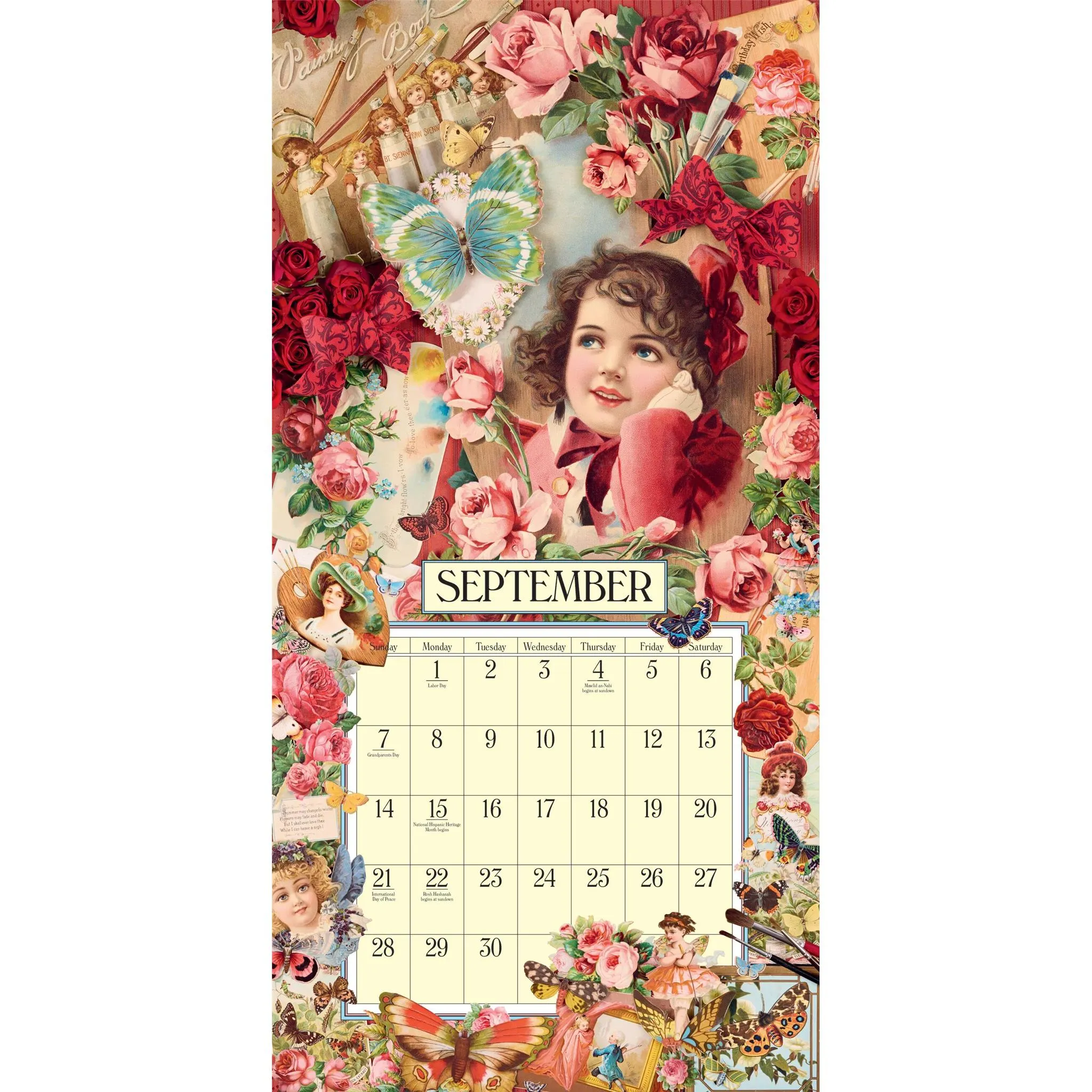 Cynthia Harts Victoriana Wall 2025 Calendar