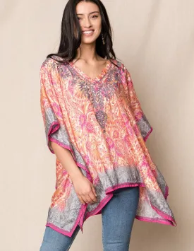 Fair Trade Flowy Tunic - Apricot