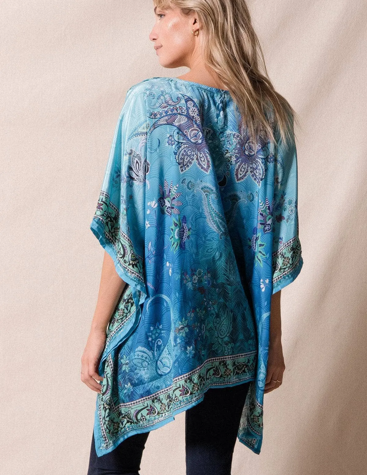 Fair Trade Flowy Tunic - Pacifica