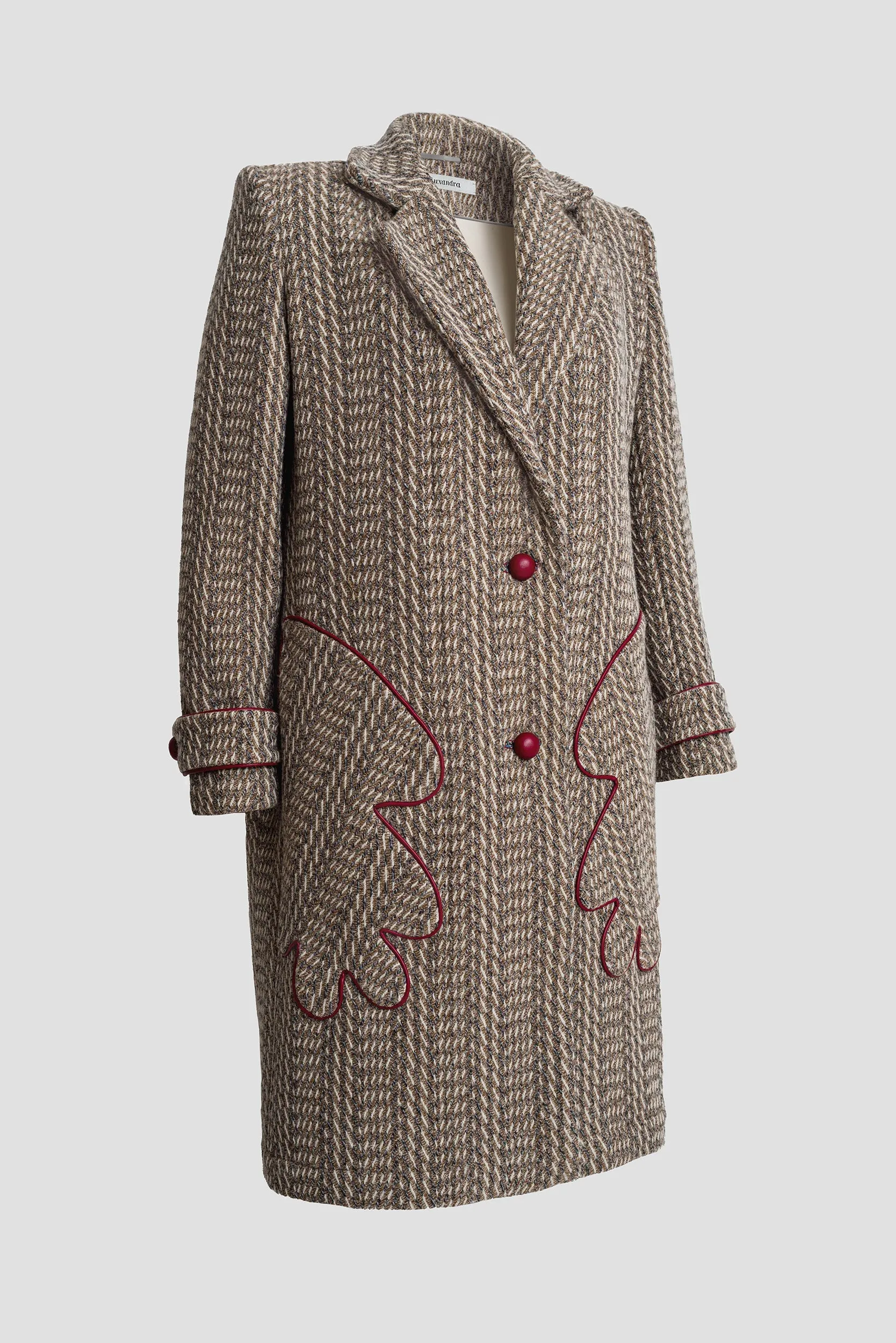 Herringbone Hands Coat - Men's