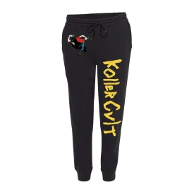 Koller Cvlt “Snare Man” Black Joggers