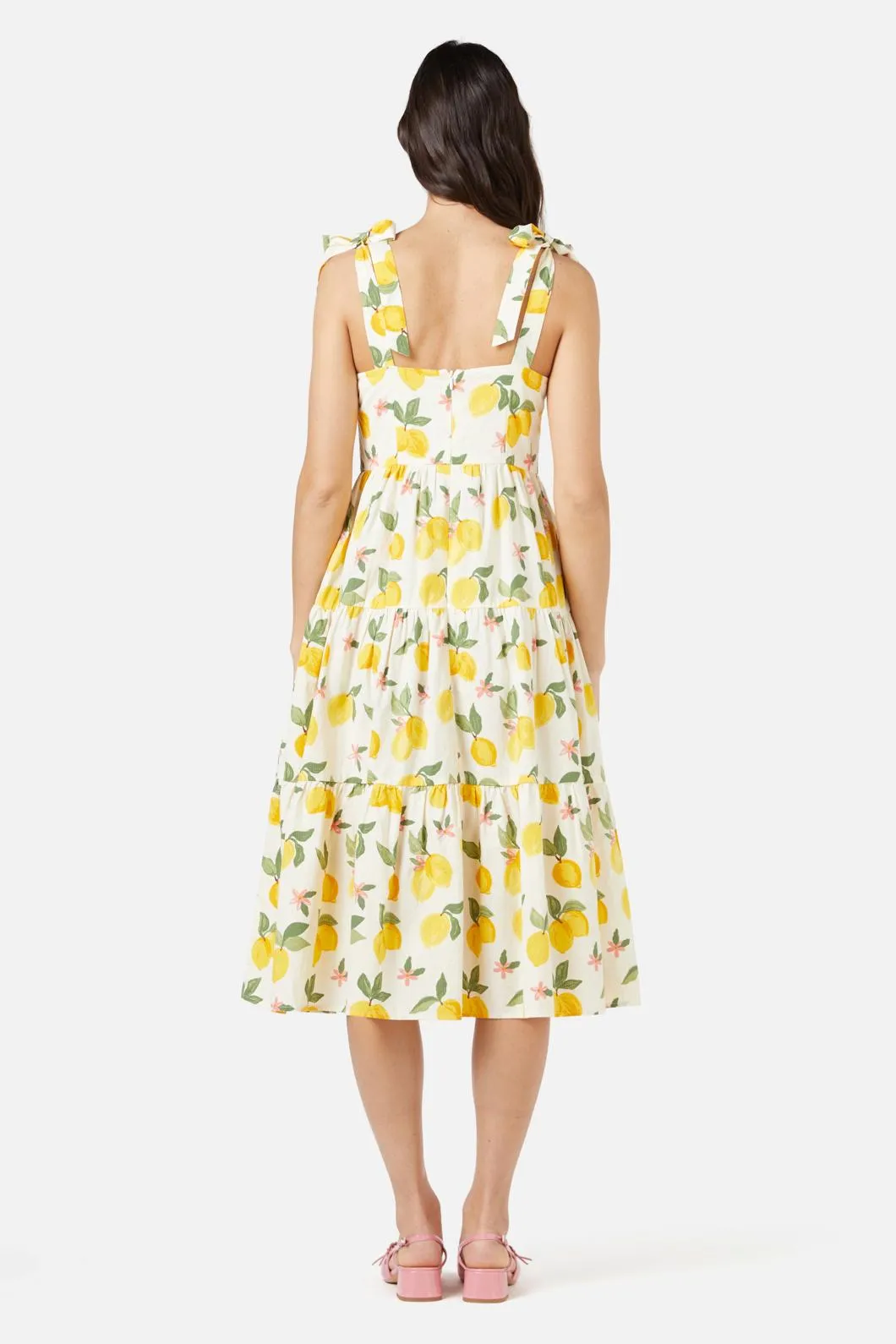 Lemon Midi Dress