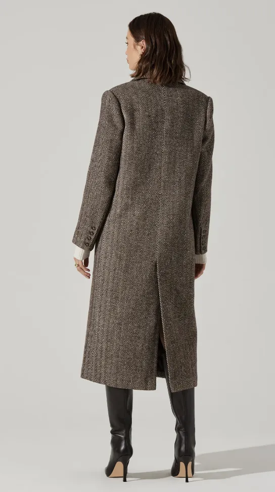 Morana Herringbone Coat