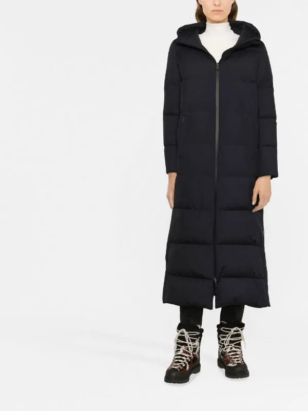 PI00229DL11106 Extra long parka with hood