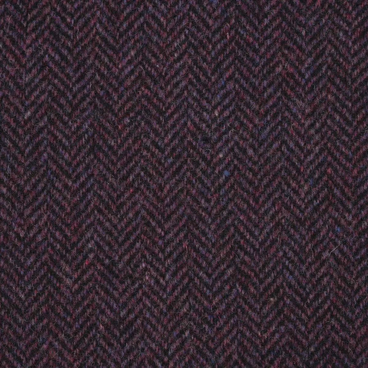 Plum Herringbone Flannel 96501