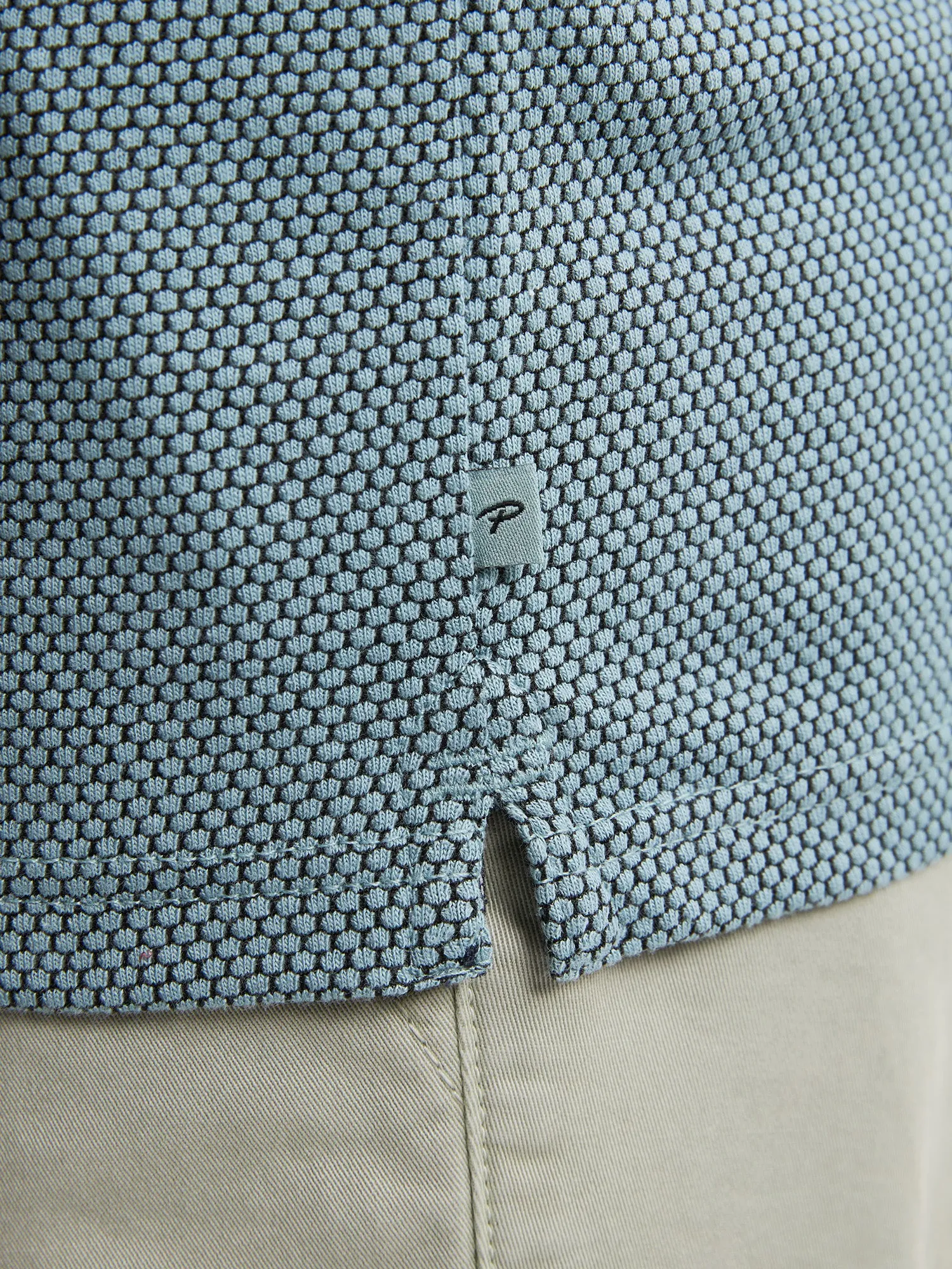 Polo with Zipper Keyline