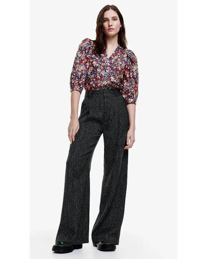 Smythe Tweed Pleated Trouser