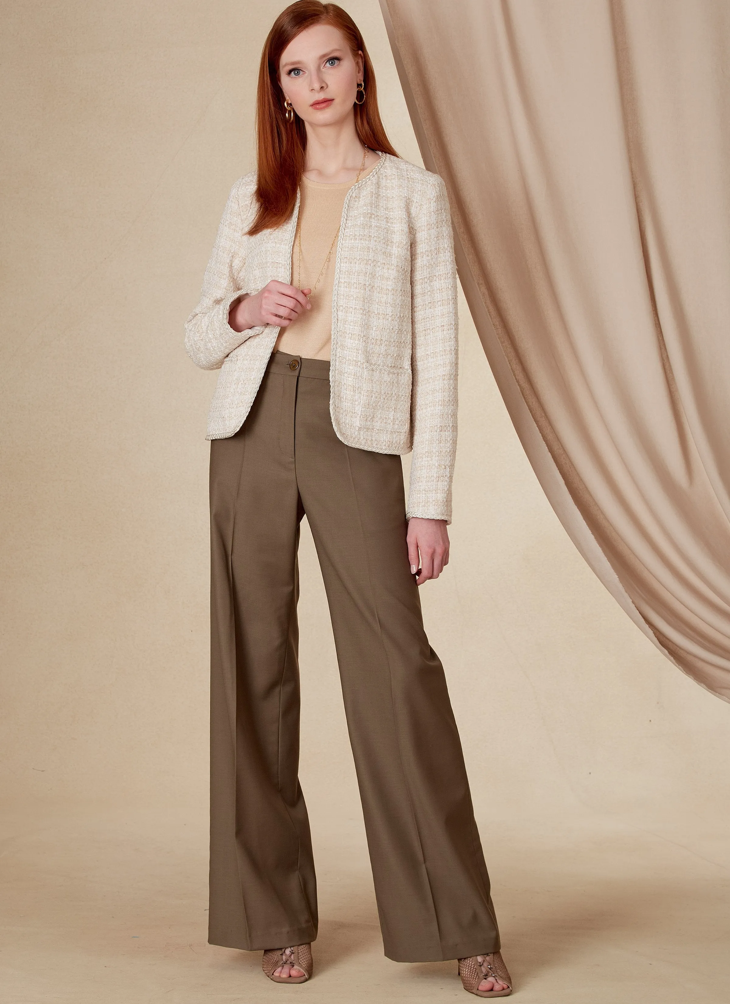 Vogue Sewing pattern 1830 Misses' Jacket and Pants