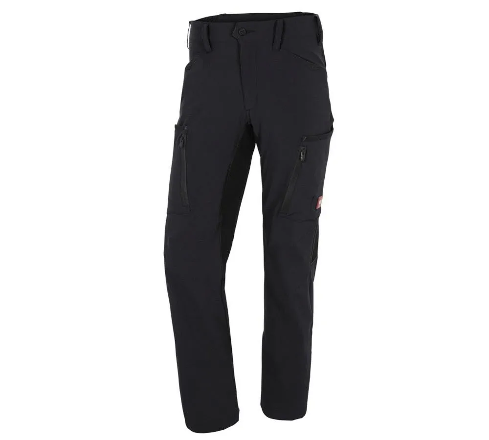 Winter cargo trousers e.s.vision stretch, men's