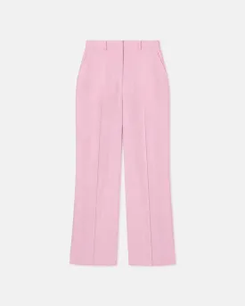 Zoelle - Silk Viscose Tweed Pants - Orchid